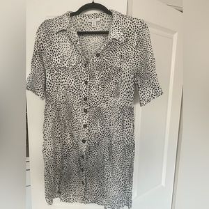 Top shop button down dress! women’s size 8